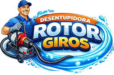 Rotor Giros Desentupidora Logotipo